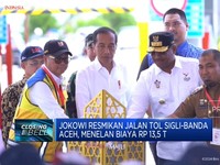 Video: Jokowi Resmikan Tol Sigli-Banda Aceh, Telan Biaya Rp13,5 T