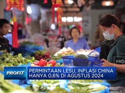 Video: Permintaan Lesu, Inflasi China Hanya 0,6% di Agustus 2024