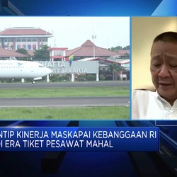 Video: Dirut Garuda Blak-blakan Harga Tiket Pesawat Mahal
