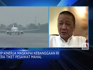Video: Dirut Ungkap Kinerja Maskapai Garuda Saat Harga Tiket Mahal