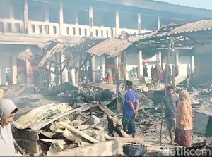 Cerita Menyayat Hati Pedagang Pasar Pasrepan Gagal Selamatkan Dagangannya