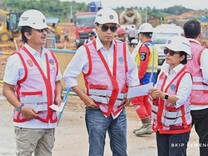 Jokowi Mau Ngantor di IKN, Progres Bandara Nusantara Capai 74%