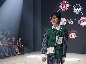 Devon Kei Enzo Bikin Pangling di Mens Fashion Week 2024