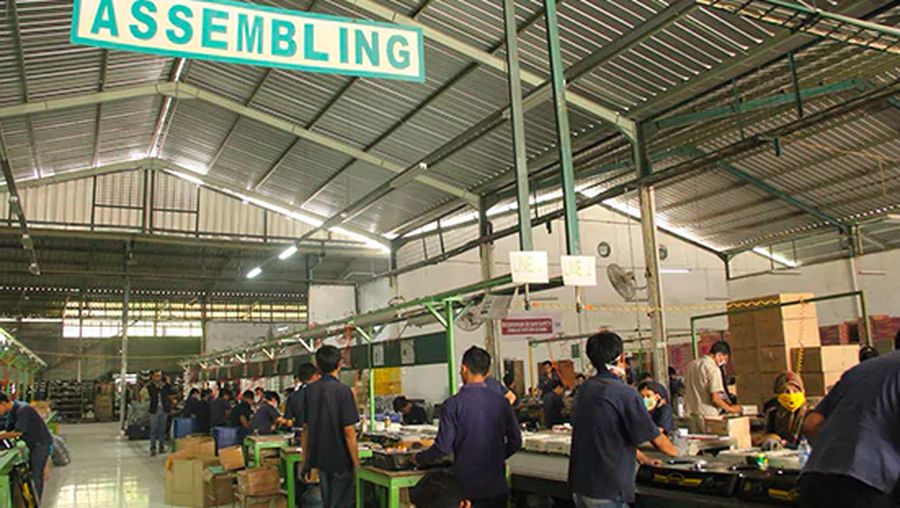 Pabrik Kompor Quantum. (Tangkapan Layar Website; Quantum Indonesia)
