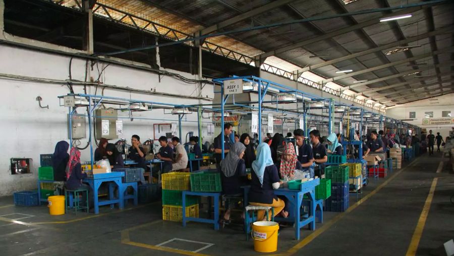 Pabrik Kompor Quantum. (Tangkapan Layar Website; Quantum Indonesia)