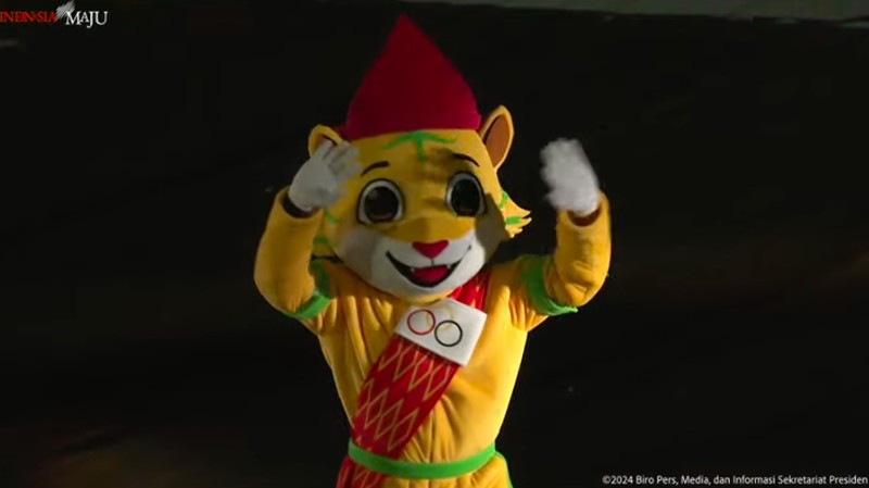 Peresmian Pembukaan Pekan Olahraga Nasional XXI, Banda Aceh, 9 September 2024. (Tangkapan Layar Youtube)