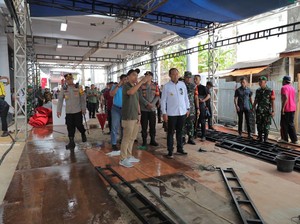 Pj Gubernur Babel Cek Pasar Modern yang Akan Diresmikan Wapres