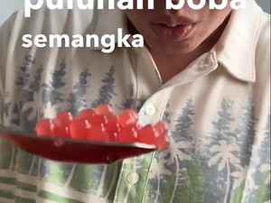 Video: Cara Bikin Popping Boba yang Punya Efek Meletus di Mulut