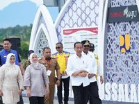 Jokowi Resmikan Jalan-Jembatan Rp 686 M di Aceh