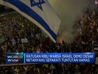 Video: Ratusan Ribu Warga Israel Demo, Desak Gencatan Senjata