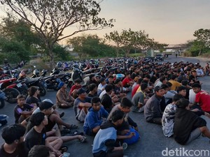 Bikin Resah, Puluhan Remaja Balap Liar di Sidoarjo Diamankan