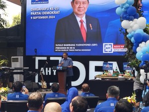 Pesan SBY ke Pengurus Demokrat: Sukseskan Transisi Jokowi-Prabowo