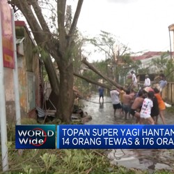Video: Topan Super Yagi Hantam Vietnam, 14 Orang Tewas