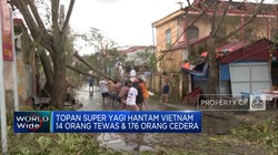 Video: Topan Super Yagi Hantam Vietnam, 14 Orang Tewas