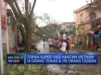 Video: Topan Super Yagi Hantam Vietnam, 14 Orang Tewas