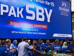 SBY Ulang Tahun Ke-75, AHY: Bapak Salah Satu Putra Terbaik Bangsa