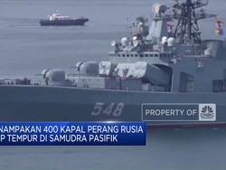 Video: 400 Kapal Perang Rusia Siap Tempur di Samudra Pasifik