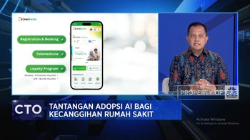 Video:Adopsi AI, Cara Rumah Sakit Bikin Layanan Kesehatan Kian Canggih