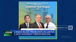Video: Anak Buah Prabowo Dilantik Jadi Wadirut Perum Bulog