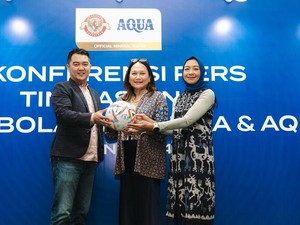AQUA Luncurkan Label Khusus untuk Dukung Timnas Kualifikasi Piala Dunia