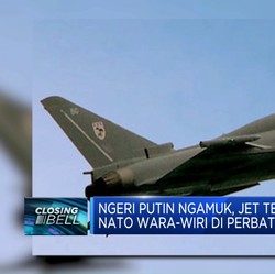 Video: Ngeri Putin Ngamuk, Jet Tempur NATO Berjaga di Perbatasan Rusia