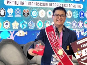 Juara 1 Pilmapres Nasional, Ini Alasan David Ingin Terus Susah Payah Ukir Prestasi