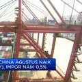 Video: Ekspor China Agustus Naik 8,7% (YoY), Impor Naik 0,5%