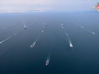 Kapal Perang Iran-Rusia-China Berkumpul Dekat Arab, Ada Apa?
