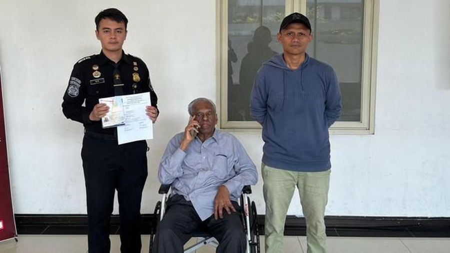 Imigrasi mengagalkan obligor BLBI yang merupakan bos Texmaco Group Marimutu Sinivasan saat hendak pergi ke Malaysia melalui Pos Lintas Batas Negara (PLBN) Entikong. (Dok. Ist)