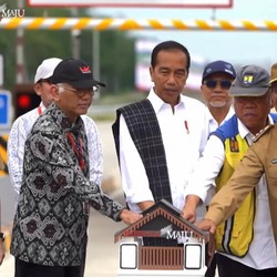 Jokowi Resmikan Tol Trans Sumatera di Sumut, Telan Biaya Rp 17,6 T