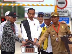 Jokowi Resmikan Tol Trans Sumatera di Sumut, Telan Biaya Rp 17,6 T