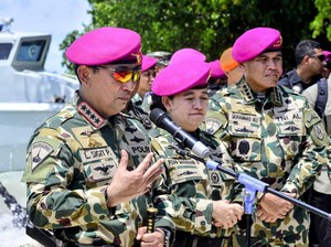 Kapolri Hadiri HUT Ke-79 TNI AL, Harap Terus Bersinergi dengan Polri