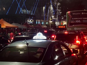 Arus Lalin di GBK Macet Seusai Laga Indonesia Vs Australia