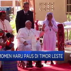 Video: Momen Haru Paus Fransiskus di Timor Leste
