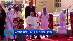 Video: Momen Haru Paus Fransiskus di Timor Leste