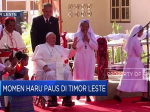 Video: Momen Haru Paus Fransiskus di Timor Leste