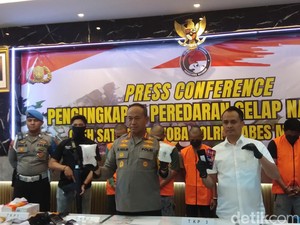 Polisi Tangkap 5 Pengedar 1 Kg Sabu di Makassar, 1 Pelaku Lainnya Buron