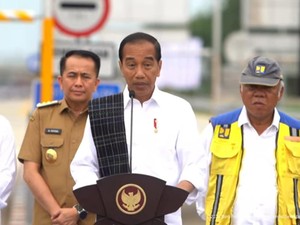 Jokowi Targetkan Tol Trans Sumatera Tembus 1.100 Km Akhir Tahun Ini