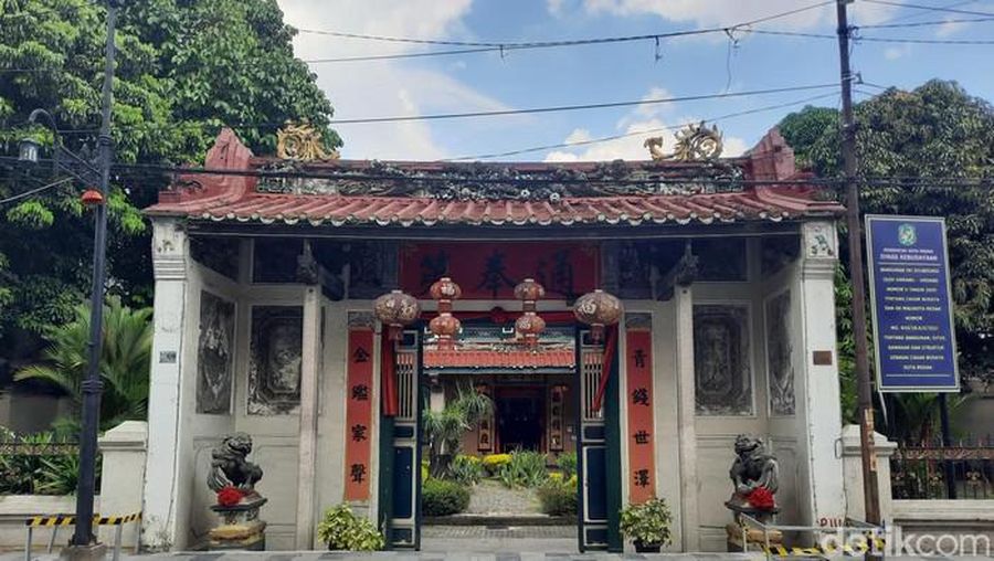Rumah tinggal Tjong A Fie. (Putu Intan/Detikcom)
