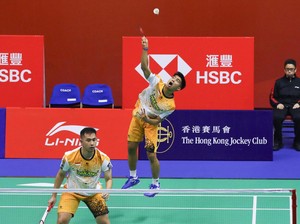 Sabar/Reza Sedih Singkirkan Hendra/Ahsan di Hong Kong Open 2024