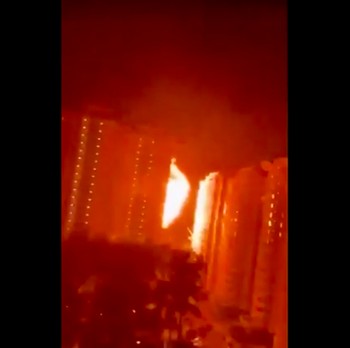 Putin Bobol, Detik-Detik Drone Maut Ukraina Hantam Apartemen Moskow