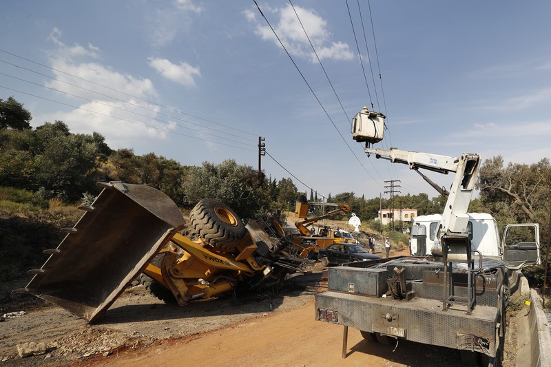 Suasana pasca serangan Israel di Masyaf, provinsi Hama, Suriah,Senin (9/9/2024). (REUTERS/Firas Makdesi) Suasana pasca serangan Israel di Masyaf, provinsi Hama, Suriah,Senin (9/9/2024). (REUTERS/Firas Makdesi)