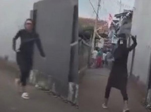 Keberanian Suci Bubarkan Tawuran Pelajar Bersenjata Tajam di Sukabumi
