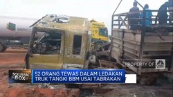 Video: Truk Tangki BBM di Nigeria Meledak, 52 Orang Tewas