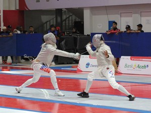 220 Atlet Anggar Perebutkan Medali PON 2024