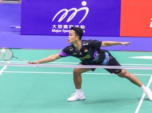 Main Sabar dan Berani Bawa Anthony Ginting Revans atas Popov
