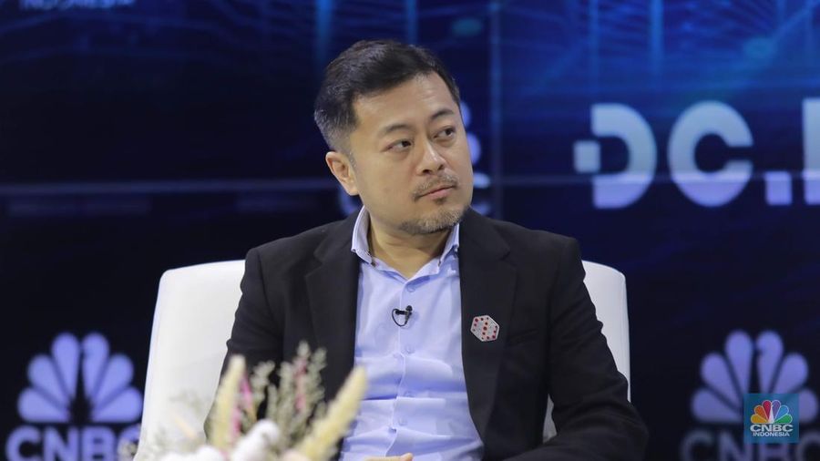 CCE NeutraDC, Michael Hu Ge diacara Data Center Industry Dialogue CNBC Indonesia dengan tema