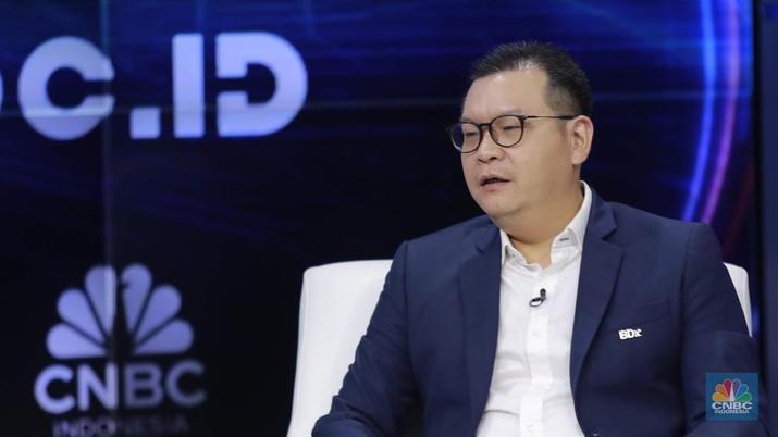 CEO BDX Indonesia, Agus Hartono Wijaya diacara Data Center Industry Dialogue CNBC Indonesia dengan tema 