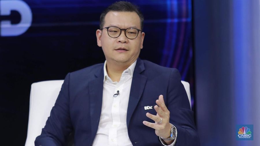 CEO BDX Indonesia, Agus Hartono Wijaya diacara Data Center Industry Dialogue CNBC Indonesia dengan tema 