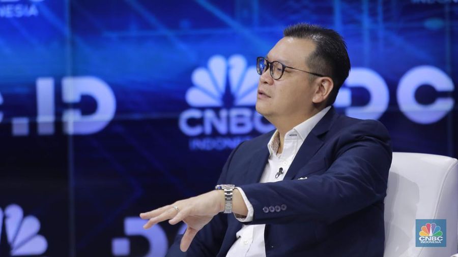 CEO BDX Indonesia, Agus Hartono Wijaya diacara Data Center Industry Dialogue CNBC Indonesia dengan tema 